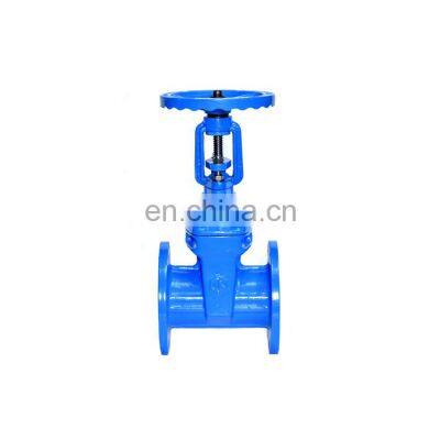 Tyco China Manufacturer DN80 Cheap Cast Iron Cast Steel Resilient Seated Rising Stem Gate Valve