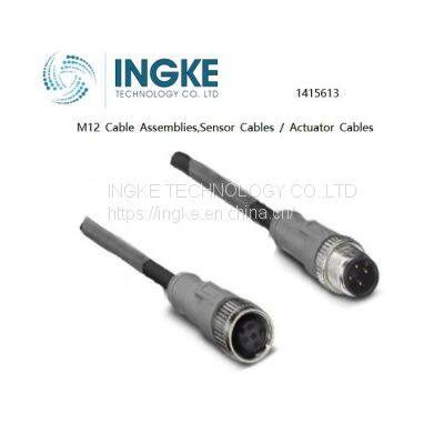 INGKE,1415613,M12 Cable Assemblies,Sensor Cables / Actuator Cables
