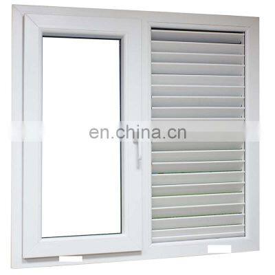 AS2047 Australian Standard French Vinyl Casement Windows House UPVC PVC Double Glass Windows photo-4