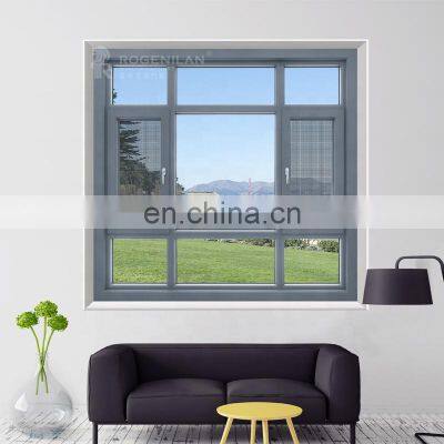 Waterproof Aluminum Frame Casement Window Design