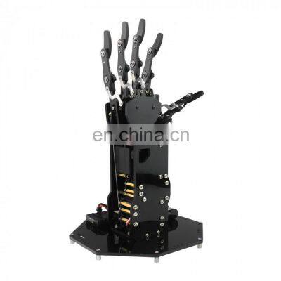 uHand Palm Mechanical Arm Five Fingers Bionic Robot Hand with Control System for Robotics Teaching Training