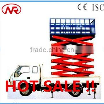 China hydraulic vehicle-mounted sscissor design lift table