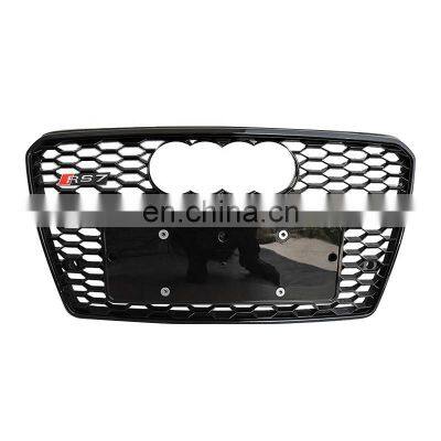 Front grill For Audi A7 Replacement RS7 car accessories front bumper grille for Audi A7 center honeycomb grills 2009-2015