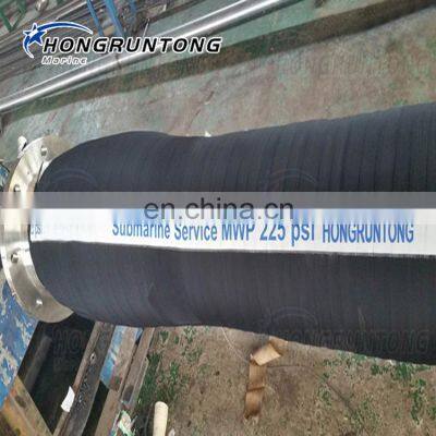 Factory Direct Sales High Quality Industry Hydraulic Rubber One End Reinforced Submarine Hose photo-2