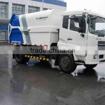 Dongfeng 4x2 trash compactor truck 6-10CBM