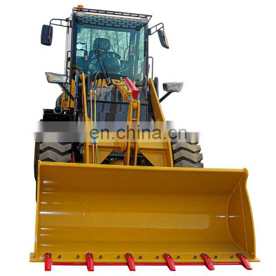 hot sale farming machine mini 4 wheel drive New condition 2 ton mini front loader with CE