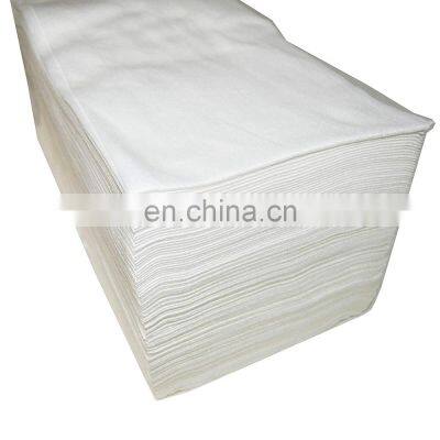 Medical Hotel Use White Spunlace Non Woven Hygiene Disposable Hospital Bed Sheet