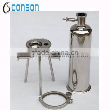 food grade stainless steel code 7 filter housing