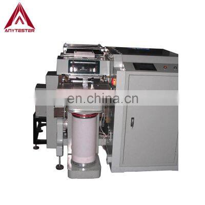 Touch Screen Control Laboratory Small Size Combing Machine for Cotton Wool Fiber