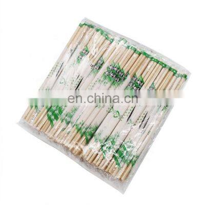 Cheap Price Bamboo Long Chopsticks With Individual Package Disposable Round Stick With OPP Plastic Wrapper