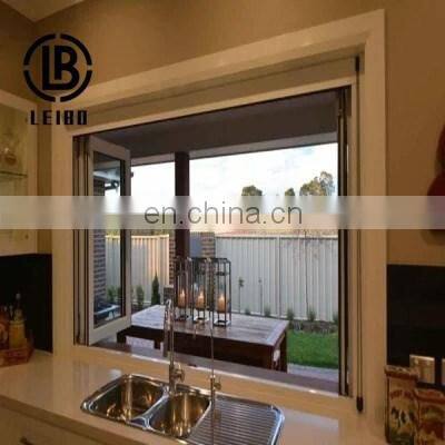 Modern Style Aluminium Window Glass Folding Windows