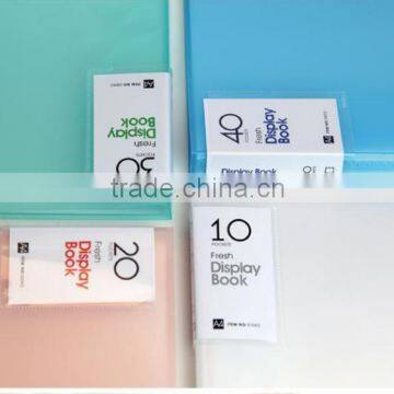a4 High Quality Transparent pp Plastic Display File Folder Clear Book photo-3