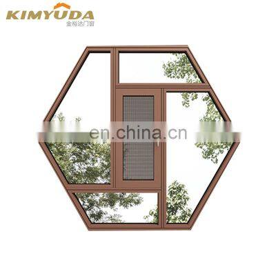 JYD Double Tempered Soundproofing Casement Window For Home Triple Pane