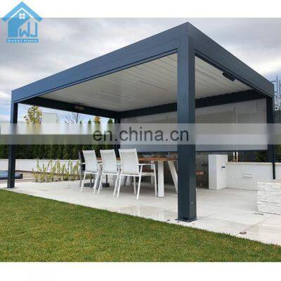 2021 Hot Sale Garden Gazebo Pavilion 3x4 Sun Shading Bioclimatic Pergola