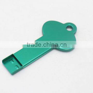 thin key usb 2.0 usb drive flash with metal case