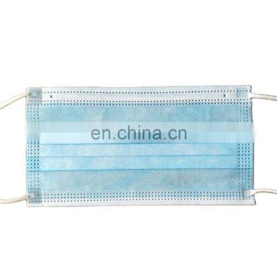 Manufacturer Disposable Non-woven Medical Face Mask with 3 Layers