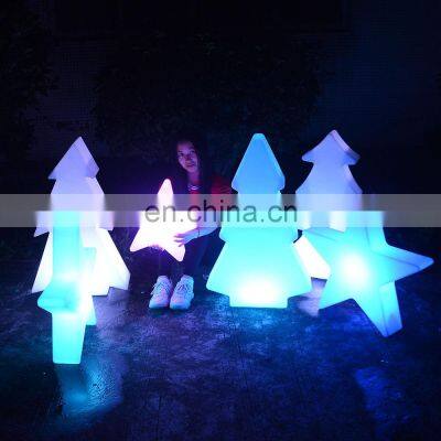 Christmas lights /Outdoor house led night street light decor plastic tree/star/snow led Christmas lights wholesale