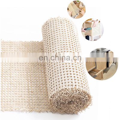 Best Selling 60cm Synthetic Rattan Material Raw Material Plastic Cannage Rattan Cane Webbing Rolls