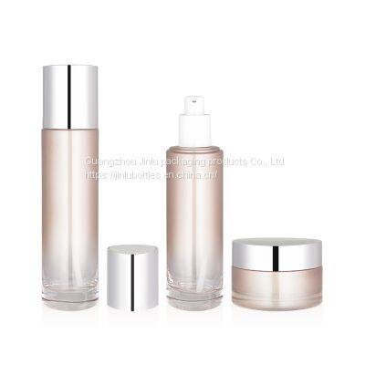 50g Triangular Cream Bottle 30ml Thick Base Liquid Foundation Glass Bottle 100ml Triangular Press Lotion Bottle