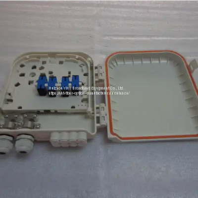 8 Cores FTTH Nap Box Outdoor ABS Plastic 8 Cores FTTH Termination Box Support 1x8 PLC Splitter 8 Port Cable Ports photo-4