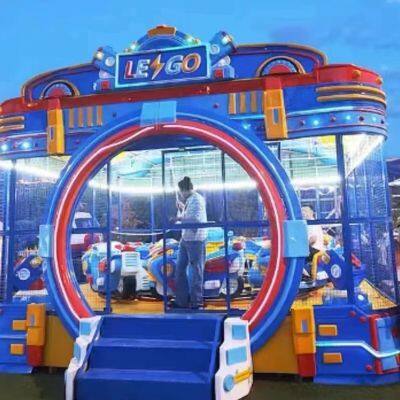 Kindergarten Supplies Plastic Ball Making Machine Spray Ball Car Rides photo-2