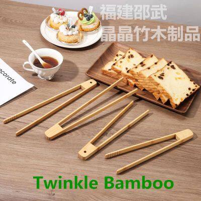 bamboo bread tong,bamboo cooking tongs,bbq tongs bamboo kitchen tools