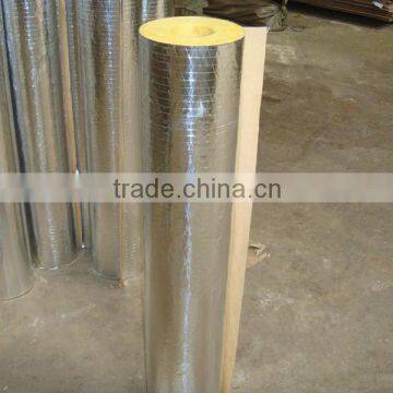 Alu Foil Faced Glass Wool Pipe Insulation Materials