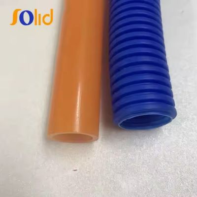 Colored Conduit PVC Flexible Plastic Corrugate Pipe/Hose Corrugated Flexible Pipe