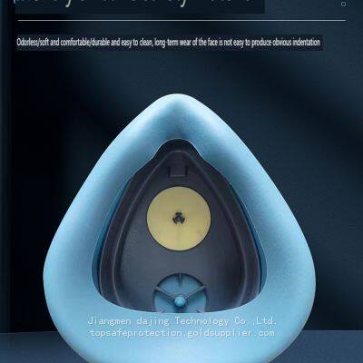 3200A Dustproof Reusable Respirator Half Face Gas Mask With Filters for Painting, Dust, Welding, Resin and Organic Vapor Gas photo-4