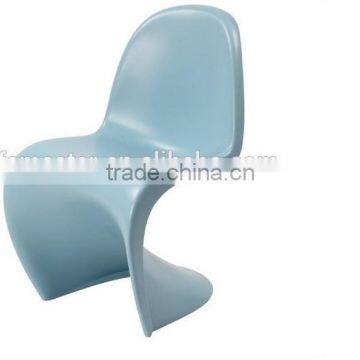 Hot Sale Famous Designer S Shape Fiberglass Verner Chair Replica photo-3