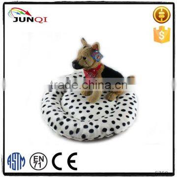 Purple Plush Pet Dog Bed