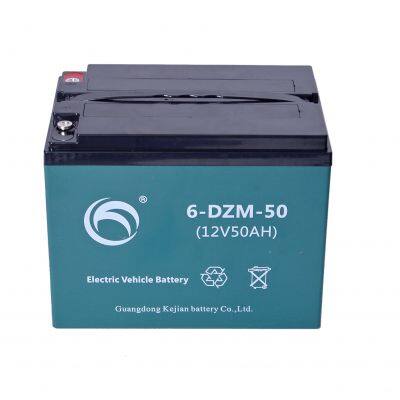 6 EVF 58 Battery 12V Maintenance Free Deep Cycle Electric Vehicle Battery 12v58ah Battery