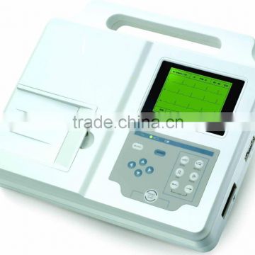 2015 Hot Selling 3 Channel Digital Electrocardiograph