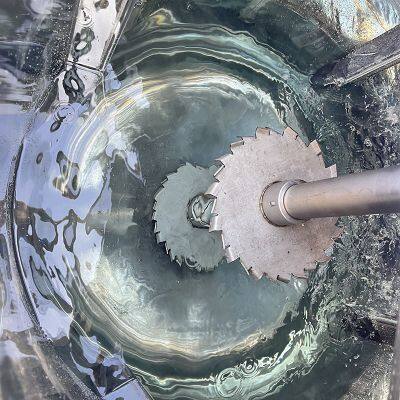 304 Stainless Steel Mixing Tank With 5HP Agitator for Industrial Use