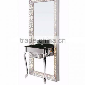 Beiqi 2016 Rectangle European Luxury Salon Makeup Mirror With Led Light Beauty Salon Mirror photo-2