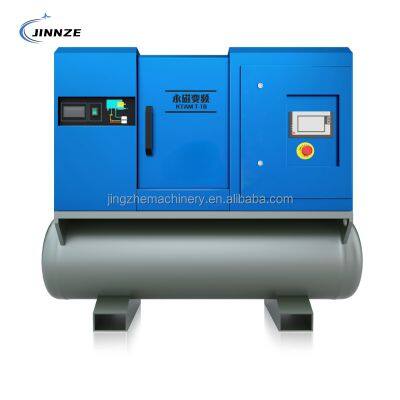 15KW 20HP Rotary 500l 160 Litre Air Tank Ac Power Portable Noiseless Silent High Pressure Industrial air Compressor