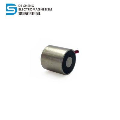 DS-1010 DC 12v 24v 5N Low Power Keep Solenoid Micro Permanent Holding Electromagnet
