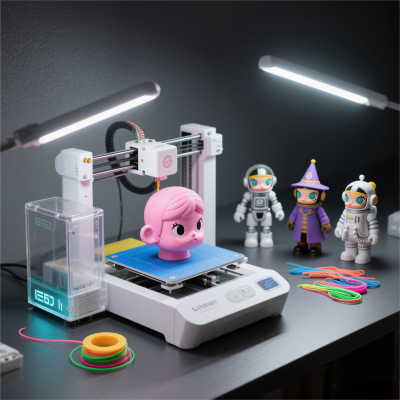 Customized 3D printed toy models
