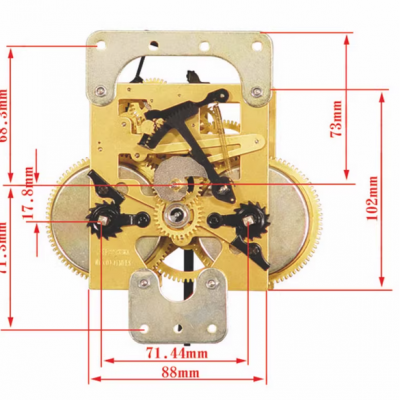 Mechanical Clock Movement 15days & 31days photo-5