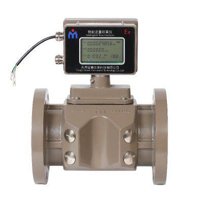 Explosion-proof Flange Connection Gas Ultrasonic Flowmeter With RS485 Hart GPRS