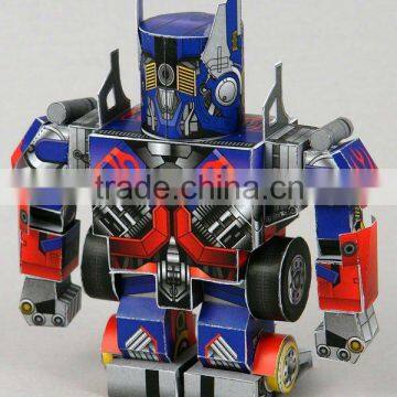 paper foldig robot for kids