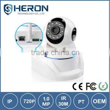 1.0MP IP Camera P2P Wireless ip camera H.264 wireless wifi cctv camera monitor for IOS & Android security system