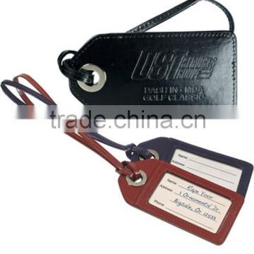 bulk leather luggage tags