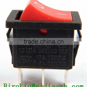 Home appliance lighted rocker switches