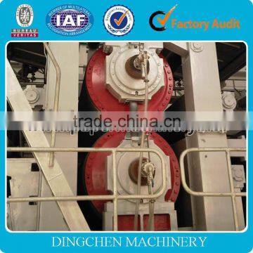 2016 New Double Cylinder Double Wire High Quality 1092mm Kraft & Corrugating & Liner Paper Machine for Recycle Carton Paper photo-4