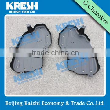 KRESH Brand steel fuel tank skid plate for Jeep grand cherokee WK, we also have engine skid, transfer case skid, oil pipes skid