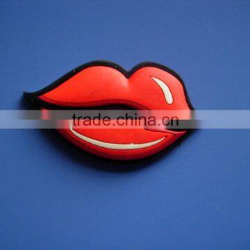 Wedding Gift Sexy Lady Red Lip Rubber Magnet for Fridge