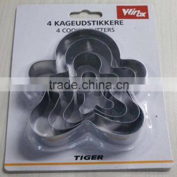 DIFFERENT SHAPE & SIZE S/S COOKIE CUTTER MOULD WITH BLISTER CARD photo-3