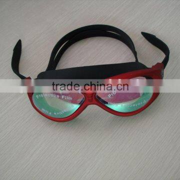 high quality mirror coated swimming goggles