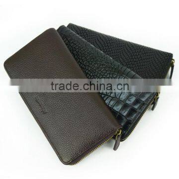 new design genuine leather wallet for iphone 6 case